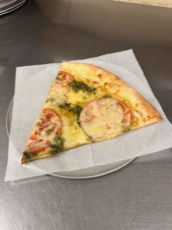 Slice Tomato Pesto.