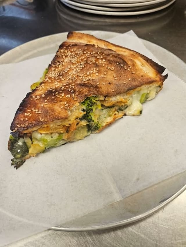 Stuffed Veggie Slice.