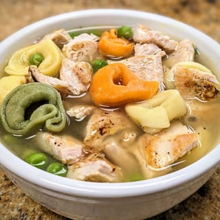 Chicken Tortellini soup